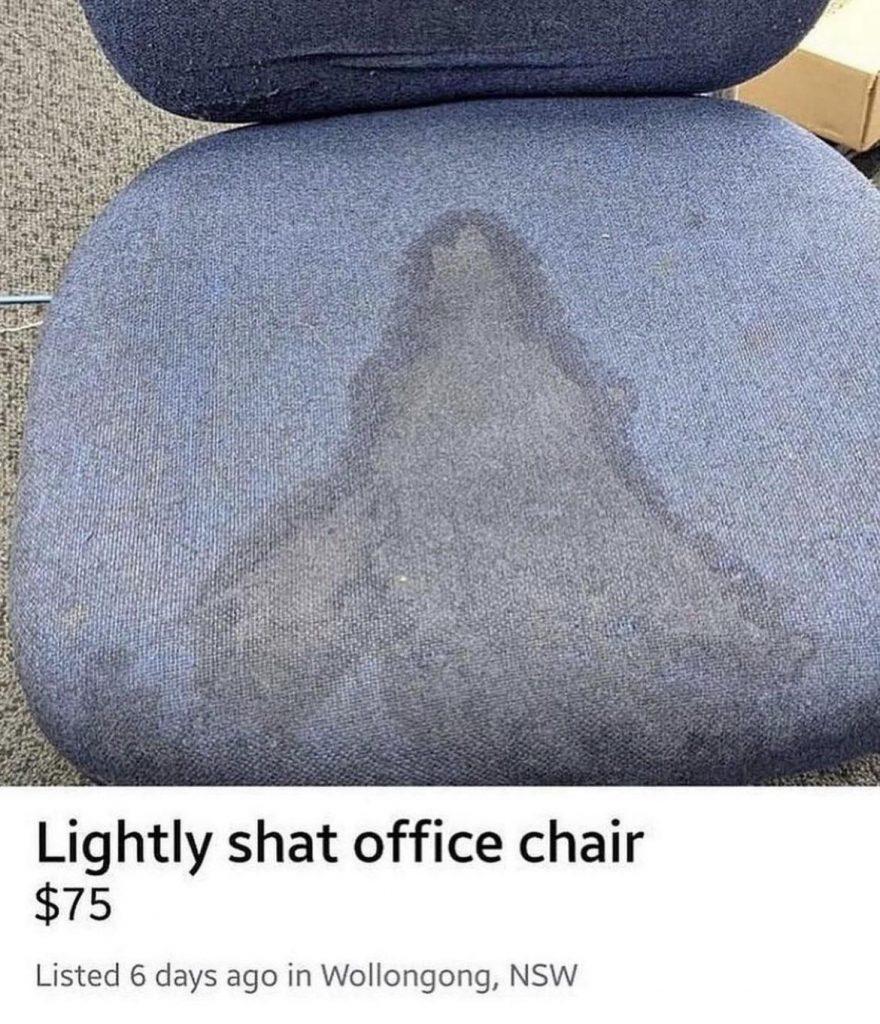 Lightly Shat Office Chair