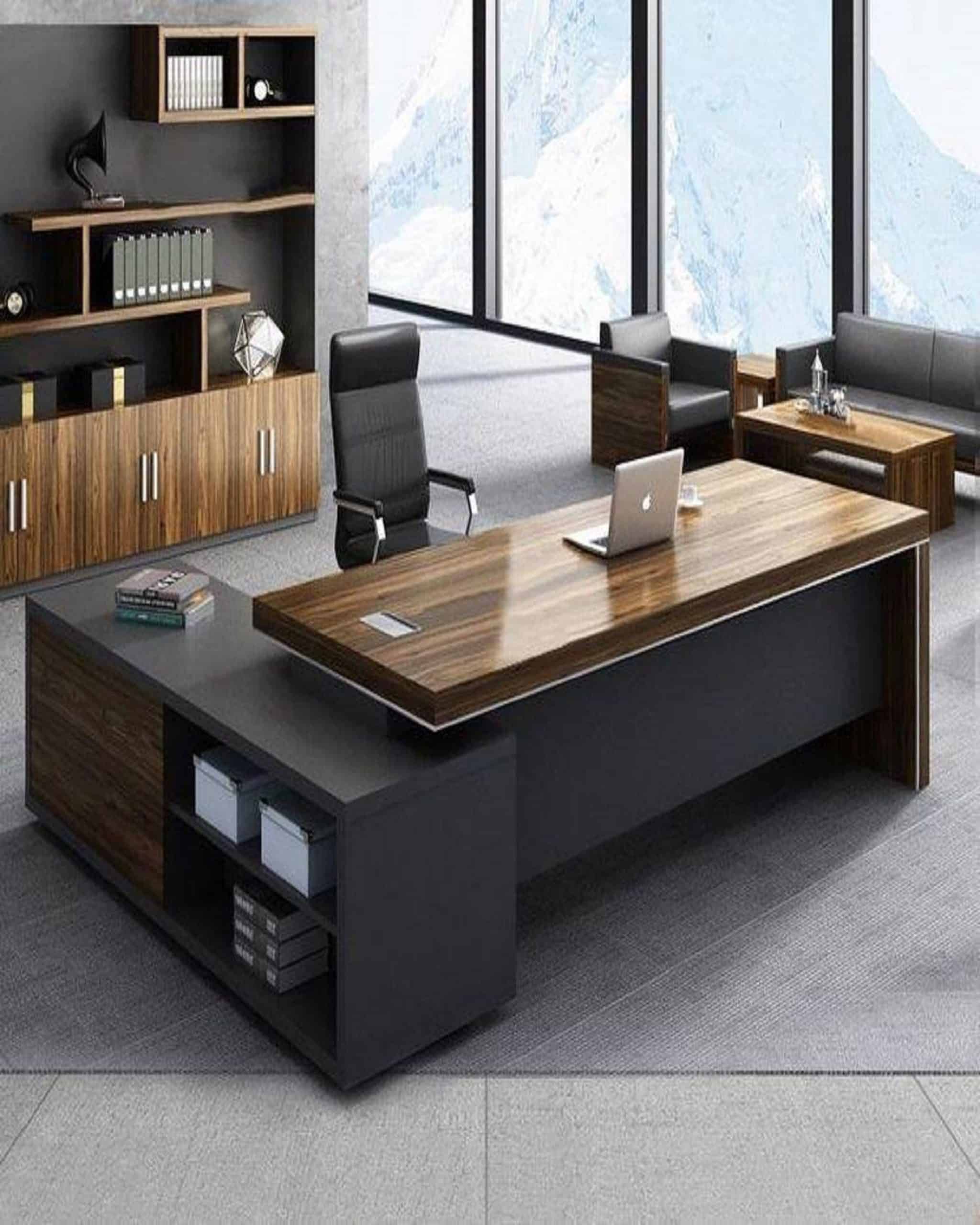 Luxury Boss Office Table Design - Decorated Office